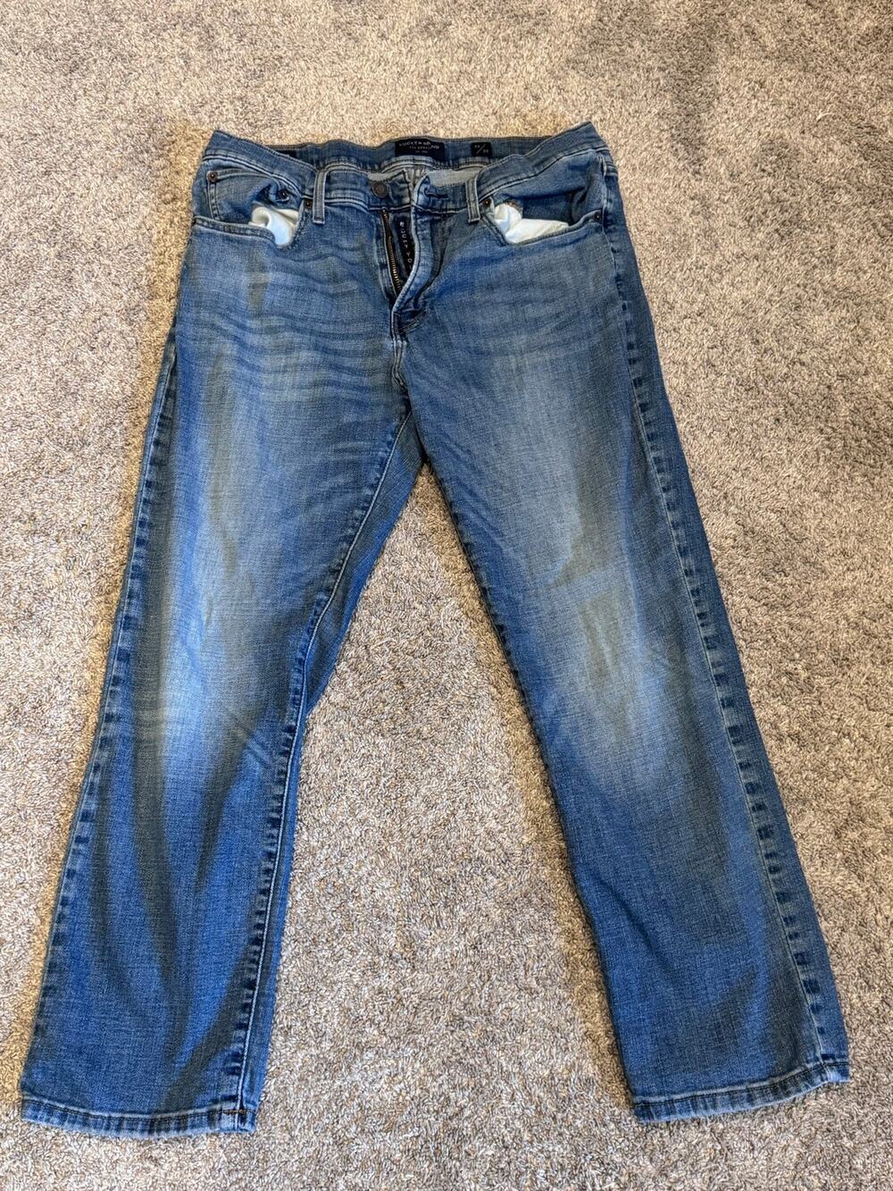 Lucky Brand 223 Straight Men’s Jeans 34x30 Medium Wash Stretch Denim